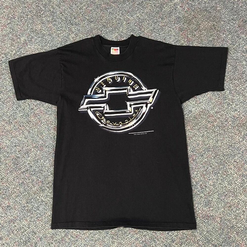 Vintage Genuine Chevrolet Fruit of the Loon Black tee